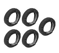 Yctze 5pcs Ox Fabric Stroller Wheel Cover - le, Reusable, and Easy Storage Solution