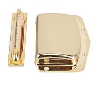 Yctze 6 String Electric Guitar Archtop Tailpiece Bridge Cover Plate - Zinc Alloy Accessory in Multiple Colors (Gold)
