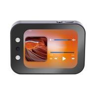 Yctze 64MP AF Auto Focus Lens Digital Camera, Inovative Slide Cover, Beauty Enhancement Functions, 4K Portable Music Player Smart Camera for Photos, Videos, Filming (Black)