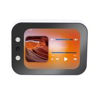 Yctze 64MP AF Auto Focus Lens Digital Camera, Inovative Slide Cover, Beauty Enhancement Functions, 4K Portable Music Player Smart Camera for Photos, Videos, Filming (White)