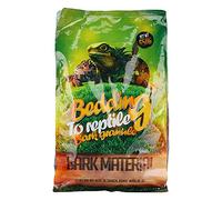 Yctze 650g Wood Log Bark Chips Substrate for Reptiles, Ideal Bedding for Tortoises, Lizards, Snakes in Dry or Wet Environments (Small particles)