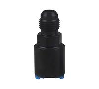 Yctze 6AN AN6 Fuel Adapter Fitting to 5/16 Quick Connect LS W/Female BLACK Strong Material Easy Installation Direct Replacement Made By Professional Manufacturer with Quality