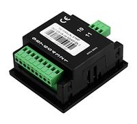 Yctze 702 MS-HC Manual Start Generator Controller Board Panel with Keys - Microcomputer Controlled with LED Fault Indicators, LCD Hours Counter, and Low Oil Pressure Protection