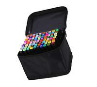 Yctze 80 Colored Double Head Marker Pens - Vibrant, Washable & Drawing Markers with Handbag for Art, Design & Coloring
