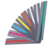Yctze 8Pcs Guided Reading Strips Flexible Highlighting Overlays for Improved Focus and Fluency, PVC Material, 7.4in