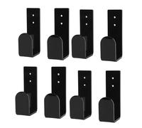 Yctze 8Pcs Versatile Acrylic Keyboard Wall Mounts - Space Saving Solution for Full-Size & Mechanical Keyboards, Easy Installation