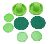 Yctze 96mm Table Hockey Pushers and Pucks Set with Flannelette Pads for Enhanced Gameplay and