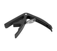 Yctze ABS Guitar with Silicone Pad & Steel Spring, Easy Clamp for Quick Pitch Adjustment, for Beginners - Light (Glossy Black)