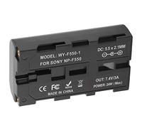 Yctze AC Power Dummy Battery Replacement Adapter NP-F550, F570, F750, F970 - Lightweight, Durable, and Error- External Power Supply Video Fill Light - Ideal Photographers and