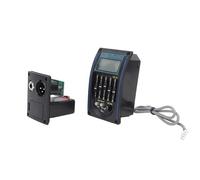 Yctze Acoustic Guitar Pickup with EQ Equalizer - Multi-Functional Tuning for Superior Sound Quality - Includes Battery and Accessories