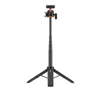 Yctze Action Camera Tripod, Magnetized, Stable Extendable Stand with 360 Ball Head Cold Shoe Adapter, for Action 6 NANO Cameras Vlogging Live Streaming