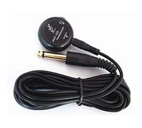 Yctze AD35 Mini Sound Pickup, Professional Piezo Amplifier Transducer Stick, Black Piezo Microphone with Volume Control, Ideal for Acoustic Guitar, Ukulele, Violin, Cello & Banjo, 38mm