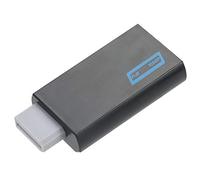 Yctze Adapter Converter Full HD for Wii to Converter 720P 1080P Converter Adapter 3.5 Mm Output Video to Converter 720P 1080P Converter Adapter 3.5 Mm Output Video V