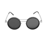 Yctze Adjustable Tint Sunglasses Polarized Sunglasses with ND2 400X Lenses for Men Women Round Frame Unisex Outdoor Sports