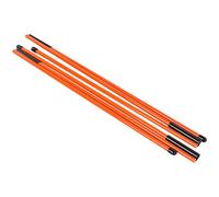 Yctze Alignment Sticks 2 Pack, Fiberglass Alignment Stick ThreeFold Direction Indicator Equipment Accessories, Collapsible Practice Rods Aiming - Sports & Outdoors/Sports//Training