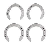Yctze Aluminium Alloy Riding - and Wear-Resistant Accessories Enhanced - Horses on Hard Ground - Includes Varied Sizes Front and Rear Hooves (4)