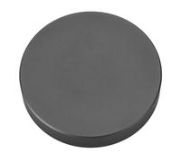 Yctze Aluminum Alloy HiFi Disc Stabilizer Vibration Dampening Turntable Weight Clamp for Audiophiles Silver (Black)