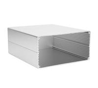 Yctze Aluminum Project Box - Matte Silver Split Type Electronic Enclosure Box/Cover 80x160x180mm for Versatile Applications
