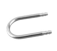Yctze Aquarium U Shape Tube, Stainless Steel Fish Tube for CO2 Diffuser with 4mm Inner Diameter, Rustproof Drop Proof Design
