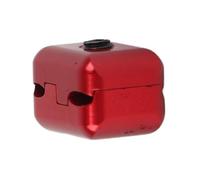 Yctze Archery Rest Cable Clamp Buckle - Metal Fastener Clamp/Holder for Training Bow Drop Away Archery Rest, Bowstring Adjustment Knob, Vibration Reduction, Easy Install, Lightweight Design (Red)