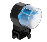 Yctze Automatic Fish Feeder for Aquariums, Timed and Flexible Food Dispenser with Manual Mode, Easy Installation, Design, Yellow (Blue)