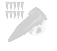 Yctze Automatic Fish Tank Feeding Cup - Red Funnel & Brine Shrimp Egg Feeder for Fish Food, Easy Install Sucker Type for Clean Aquarium