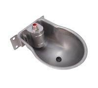 Yctze Automatic Sheep Water Bowl with Large Capacity | Stainless steel design, automatic refill system, durable for livestock, suitable for goats, easy installation