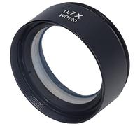 Yctze Auxiliary Objective Lens for Stereo Microscope, M48 0.7X, Metal Body, Protects and Enhances Clarity for Research and Study