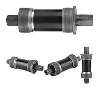 Yctze Bicycle Bottom Bracket for Square Tapered Spindle Crank, MTB 125mm 73x142mm, 68mm Threaded, Shimano Compatible, Bike Crank Square Taper 122, 68x122.5mm (68X124.5L)