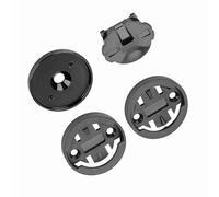 Yctze Bike Stem Top Computer Mount - Mountain Road Bike Computer Holder Stem Top Stopwatch GPS Speedometer Mount - Angle - Vehicle Mounts (Black)