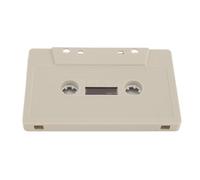 Yctze Blank Cassette Tape - 45 Minute Premium Sound Recording for Music & Voice with Clear Storage Case (Gray)
