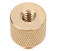 Yctze Brass Screw Adapter 3/8 Inch Male to 1/4 Inch Female Thread Reducer - Tripod Screw Adapter Cameras, Microphones, and Tripods - Easy to Assemble & Stable Connection