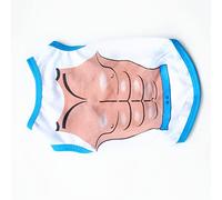 Yctze Bright Color Dog Vest Shirt for Small Medium Breeds, Comfortable & Breathable Top for Pets - Ideal for Teddy Bichon & Pomeranian (Pectorales S, 20g/0.7oz)