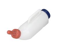 Yctze Calf Nursing Feeding Bottle - 2L PE Milk Feeder with Soft Silicone Nipple for Cattle, Sheep, and Goats, Proof Design