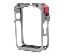 Yctze Camera Expansion Cage Metal Protective Frame Camera Housing Cage for Osmo 360 Panoramic with Cold Shoe 1/4 Screw Port Access Window (Grey)
