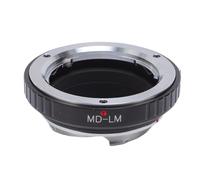 Yctze Camera Lens Mount Adapter Support for LM EA7 Autofocus Ring MD to LM Aluminum Alloy Manual Control for Professional Photography Enthusiasts