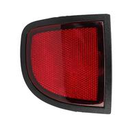 Yctze Car Reflectors Car Rear Bumper Reflector Rear Bumper Reflector Replacement for L200 Triton ML MN 2005 to 2015 Bumper Tail Side Reflector Panel Side Red Left 8355A015