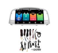 Yctze Car Stereo, For Accent MC 2006-2011, 9 Inch Wireless 12 With 360 Panoramic View Cameras, 6GB 128G ROM GPS Navigation Radio, Built-in Wifi and Hands- Calling Music Streaming,