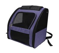 Yctze Cat Backpack Carrier - Portable Breathable Pet Travel Carrier with Large Capacity, Sun Visor, Adjustable Straps, and Safety Features for Dogs and Cats (L (within 10kg/22.0lb))