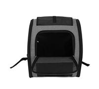 Yctze Cat Backpack Carrier - Portable Breathable Pet Travel Carrier with Large Capacity, Sun Visor, Adjustable Straps, and Safety Features for Dogs and Cats (L (within 10kg/22.0lb))