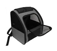 Yctze Cat Backpack Carrier - Portable Breathable Pet Travel Carrier with Large Capacity, Sun Visor, Adjustable Straps, and Safety Features for Dogs and Cats (S (within 5kg/11.0lb))