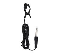 Yctze Clip On Portable Tuner Microphone Vocal Pickup with Condenser Element for String Instruments Vocal Performance