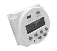 Yctze CN101A Digital Timer Microcomputer Time Control with LCD Display, 12V Timer Effective Saving, Power Management, and Industrial Control Features - Compact Design with Rechargeable
