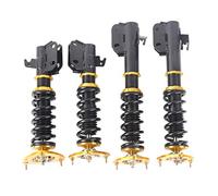 Yctze Coilover Shock Absorbers, Adjustable Damper Shock Absorbers, High Tensile Springs with Adjustable in Height, Ideal for Any Track, Drift & Fast Road Daily Driving
