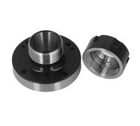 Yctze Collet for CNC Milling, 100mm Diameter & 54mm Height Carbon Steel Chuck for Engraving Machine ER32
