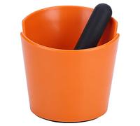 Yctze Compact Coffee Knock Box with Anti-Slip Design - Coffee Grind Dump Bin for Home, Shops, and Bars