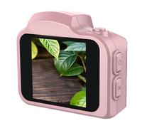Yctze Compact Digital Camera with LED Fill Light 64MP 4K HD Small Retro Camera with 1.54in Display 19 Filters 78° Wide Angle Lens for Students Travel Photography (Pink)