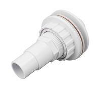 Yctze Complete Return Jet Fitting Leakproof Durable PVC for Above Ground Pool 1-1/2 Inch Inlet Size Easy Installation