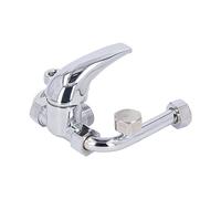 Yctze Copper Electric Water Heater Mixing Valve - U Bend Hot Cold Shower Tap, Mounted Water Inlet G1/2in, Easy Install Mixing Valve for Comfortable Showering Experience
