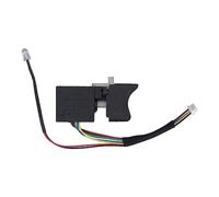 Yctze Cordless Electric Hand Drill Switch 8 Pin Brushless Reversible Wrench Drive Switch with Light for DAYI 7.2-36V